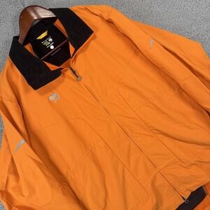 Mountain HardWear Jacket Mens XL Orange Light Windbreaker Nylon